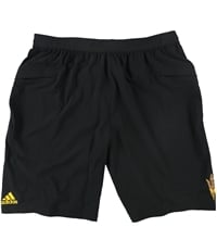 Adidas Mens College Team Logo Athletic Workout Shorts, TW2
