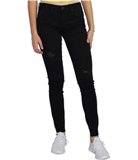 Articles Of Society Womens Sarah Cut-Off Hem Skinny Fit Jeans, TW2