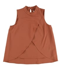 Bar Iii Womens Tulip-Front Pullover Blouse