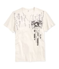 I-N-C Mens Split Neck Graphic T-Shirt, TW3