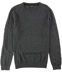 Tasso Elba Mens Chevron Patterned Knit Pullover Sweater