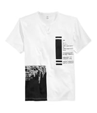 I-N-C Mens Chicago Graphic T-Shirt, TW2
