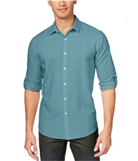 I-N-C Mens Cason Linen Button Up Shirt