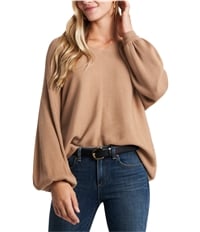 1.State Womens Blouson Sleeve Pullover Sweater