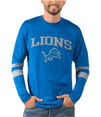 G-Iii Sports Mens Detroit Lions Old School Embellished T-Shirt
