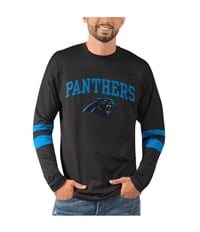 Nfl Mens Carolina Panthers Old School Embellished T-Shirt