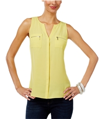I-N-C Womens Top Knit Blouse
