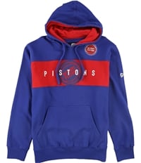 Hands High Mens Pistons Logo Patch Hoodie Sweatshirt