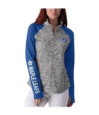 G-Iii Sports Womens Toronto Maple Leafs Track Jacket Sweatshirt