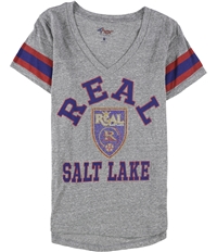 G-Iii Sports Womens Real Salt Lake Rhinestone Embellished T-Shirt