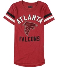 Nfl Womens Atlanta Falcons Rhinestone Embellished T-Shirt