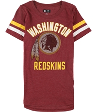 Nfl Womens Redskins Rhinestone Logo Embellished T-Shirt, TW3