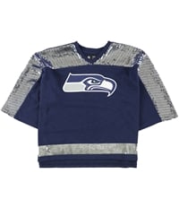 G-Iii Sports Womens Seattle Seahawks Embellished T-Shirt, TW2