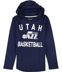 G-Iii Sports Womens Utah Jazz Hooded Graphic T-Shirt