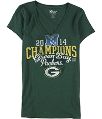 G-Iii Sports Womens Green Bay Packers Graphic T-Shirt, TW1