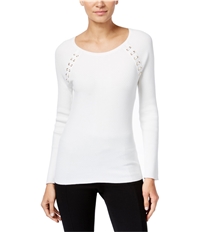 I-N-C Womens Lace-Up Knit Sweater, TW1