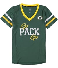 G-Iii Sports Womens Packers Studded Embellished T-Shirt