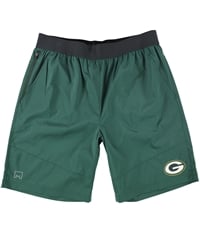 G-Iii Sports Mens Green Bay Packers Athletic Walking Shorts