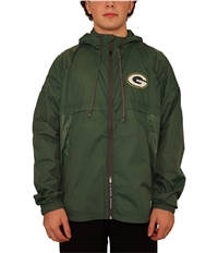 G-Iii Sports Mens Green Bay Packers Windbreaker Jacket, TW2