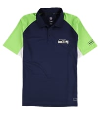G-Iii Sports Mens Seattle Seahawks Rugby Polo Shirt, TW3