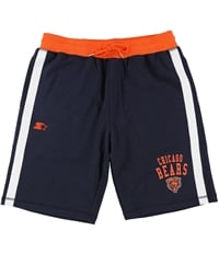 Starter Mens Chicago Bears Athletic Sweat Shorts, TW2