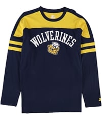 Starter Mens Michigan Wolverines Graphic T-Shirt, TW1