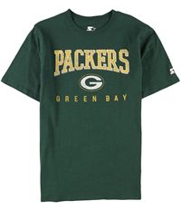 Starter Mens Green Bay Packers Graphic T-Shirt, TW3