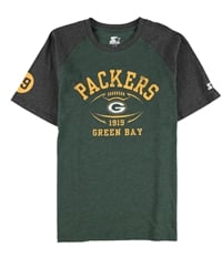 Starter Mens Green Bay Packers Graphic T-Shirt, TW9