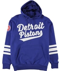 Starter Mens Detroit Pistons Hoodie Sweatshirt