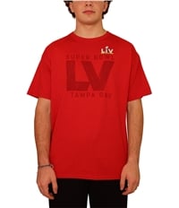 Starter Mens Super Bowl Lv Tampa Bay Graphic T-Shirt, TW1