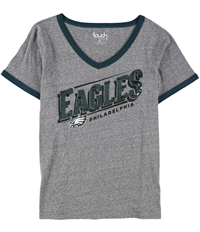 Touch Womens Eagles Sequined Embellished T-Shirt
