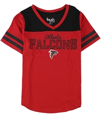 Touch Womens Atlanta Falcons Embellished T-Shirt, TW1