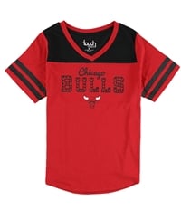 Touch Womens Chicago Bulls Embellished T-Shirt, TW1