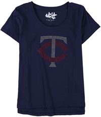 Touch Womens Minnesota Twins Embellished T-Shirt