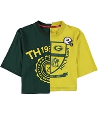 Tommy Hilfiger Womens Green Bay Packers Graphic T-Shirt, TW2