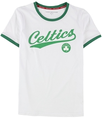 Tommy Hilfiger Womens Boston Celtics Logo Graphic T-Shirt
