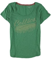 Tommy Hilfiger Womens Boston Celtics Graphic T-Shirt, TW2