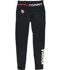 Tommy Hilfiger Womens Minnesota Vikings Compression Athletic Pants, TW1