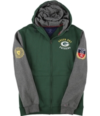 Tommy Hilfiger Mens Green Bay Packers Hoodie Sweatshirt