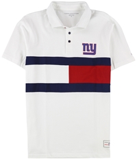 Tommy Hilfiger Mens New York Giants Rugby Polo Shirt