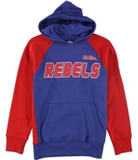 Hands High Boys Ole Miss Rebels Colorblock Hoodie Sweatshirt