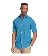 John Ashford Mens Shadow Stripe Button Up Shirt