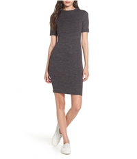 French Connection Womens Heathered Sweater Dress