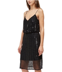 French Connection Womens Aster Shine Slip Dress