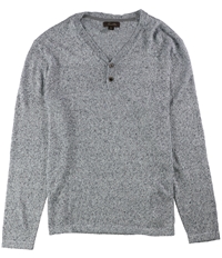 Tasso Elba Mens Marled Linen Pullover Sweater
