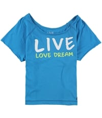 Aeropostale Womens Live Love Dream Pajama Sleep T-Shirt, TW4