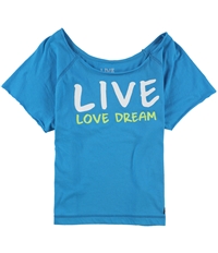 Aeropostale Womens Live Love Dream Pajama Sleep T-Shirt