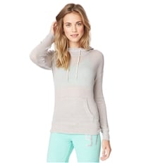 Aeropostale Womens Striped Knit Hoodie Sweatshirt