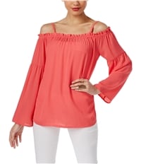 I-N-C Womens Ruched Knit Blouse, TW2