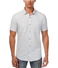 I-N-C Mens Dual Pocket Button Up Shirt, TW4
